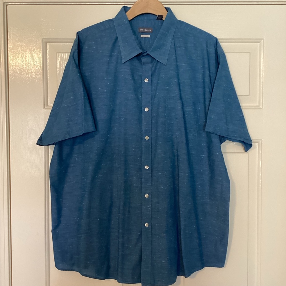 Van Heusen Men’s Short Sleeve Shirt XXL